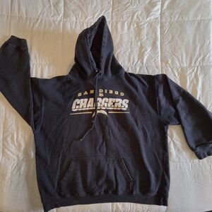 Men's Navy Chargers Hoodie